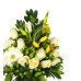 Çiçek Sepeti - Beyaz Gül Tasarımı